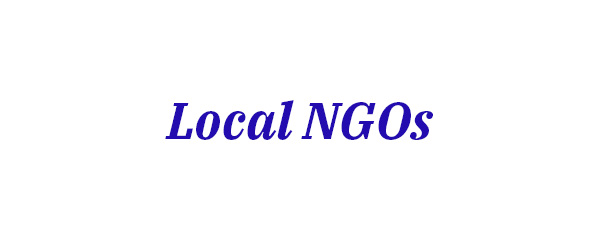 Local NGOs